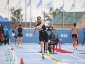 Кай Адамов вышел в лидеры по якутским прыжкам на Играх Манчаары