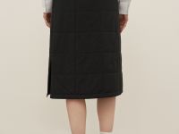 Прямая утепленная юбка