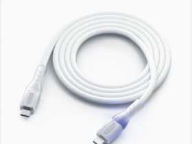 Кабель Red Line pro Shimmer USB-C / USB-C 1 м Белый