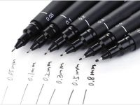 Линер UNI PIN07-200 (S) 0,7 мм, черный