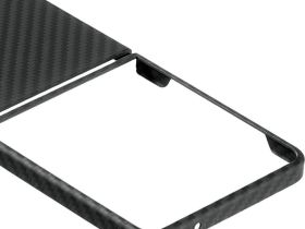 Чехол uBear Supreme Case для Galaxy Z Flip7, кевлар черный