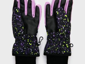 Перчатки текстильные для девочек