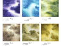 Набор акварели Super Vision с грануляцией "Layered" 12 цв в кюветах в металлической коробке