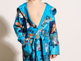 Халат текстильный для мальчиков