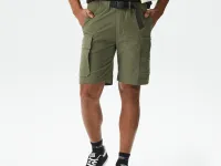 Мужские шорты Lacoste из смеси хлопка и льна