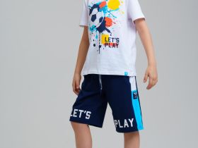 Шорты трикотажные для мальчиков, 2 шт в комплекте