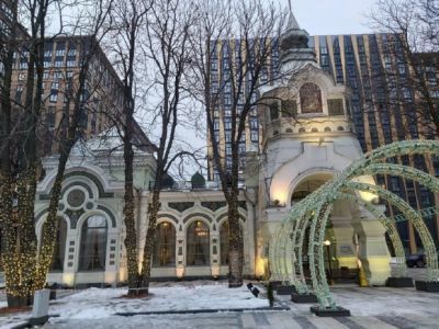 Царский павильон XV Всероссийской торгово-промышленной и художественной выставки, 1882 г., архитектор А.С.Каминский