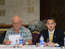 Поздравление президента Международной федерации мас-рестлинга