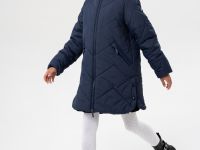 Пальто текстильное с полиуретановым покрытием для девочек