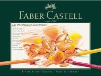 Набор карандашей цветных Faber-castell "Polychromos" 60 шт проф-ные в металле