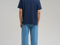 Свободная футболка comfort fit из хлопкового джерси