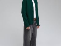 Кардиган на молнии с шерстью