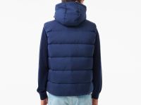 Мужской утеплённый жилет Lacoste с капюшоном