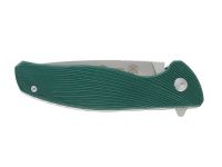 Нож складной Stinger 128 мм, сталь D2, рукоять G10, изумрудный