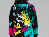 Свитер трикотажный для девочек