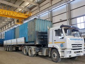 В Якутию из Беларуси доставили первый прямой контейнерный груз