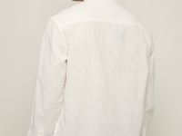 Рубашка из льна с длинным рукавом