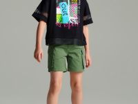 Фуфайка трикотажная для девочек (футболка)