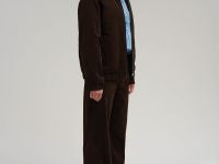 Легкий бомбер из вельвета с искусственным утеплителем