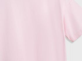 Пижамная футболка оверсайз, Розовый