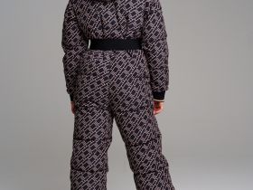 Комбинезон текстильный с полиуретановым покрытием для девочек