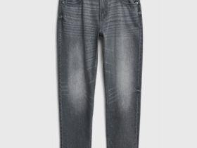 Зауженные джинсы Tapered, Серый