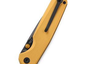 Складной нож Bestechman Velix, сталь 14C28N, рукоять G10, желтый