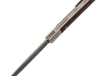 Складной нож Nimo Attendant, сталь дамаск, рукоять G10, коричневый