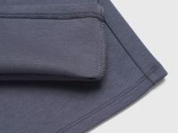 Широкие трикотажные брюки для девочек, Серый