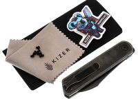 Складной нож Kizer Klipper, сталь 154CM, рукоять микарта