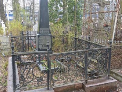 Могила Ланга Г.Ф. (1875-1948), терапевта