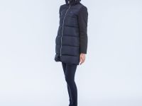 Женская длинная куртка Lacoste с капюшоном