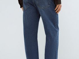 Прямые джинсы Straight, Синий