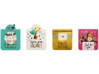 Закладки магнитные для книг MESHU "Key to heart" 4 шт