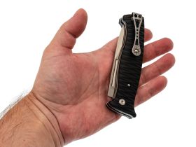 Складной нож Steelclaw "Поиск", сталь VG10, рукоять G10, черный