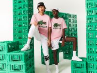 Футболка Lacoste x Minecraft унисекс