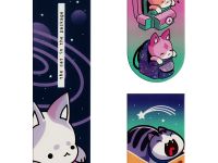 Закладки магнитные для книг MESHU "Catbox" 3 шт