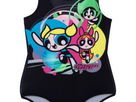 Купальный костюм трикотажный для девочек