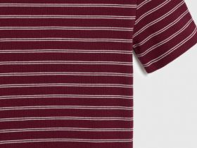 Футболка в рубчик, Фиолетовый