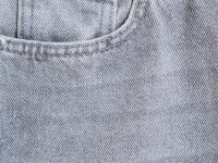 Джинсовые шорты-бермуды для девочек, Серый