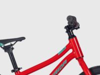 Детский велосипед Merida Matts J.16+, год 2023, цвет Красный-Зеленый