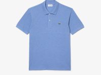 Мужское поло L.12.12 из меланжевой ткани