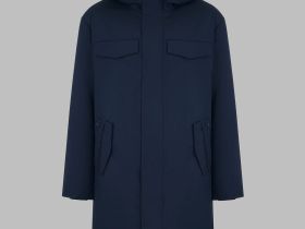 Длинный пуховик с натуральным пухом