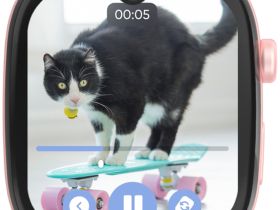 Умные часы Elari KidGram 4G Розовые