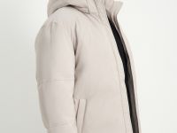 Утепленная куртка с воротником-стойкой