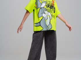 Фуфайка трикотажная для девочек (футболка)