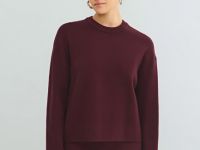 Джемпер плотной вязки, Фиолетовый