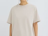 Футболка оверсайз, Бежевый