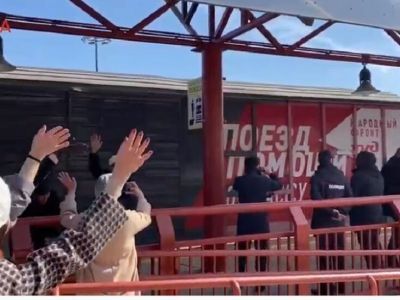 "Поезд помощи" отправили жители Якутии в ДНР и ЛНР