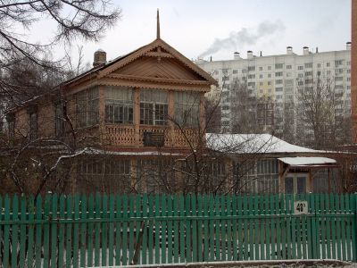 Дом, в котором в 1925-1931 гг. жил поэт Андрей Белый